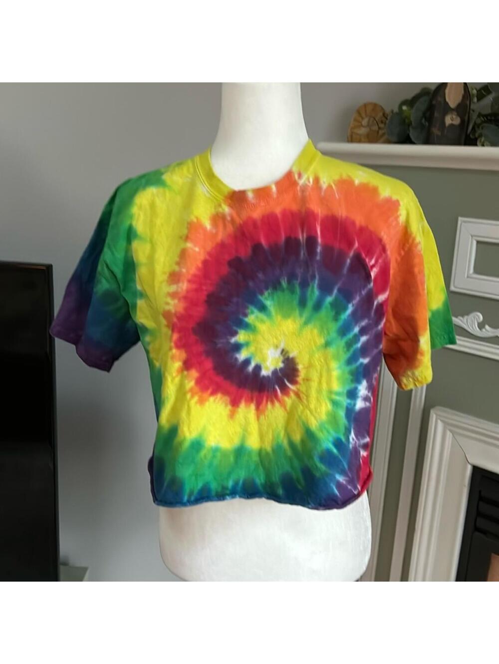Tye dyed half shirt